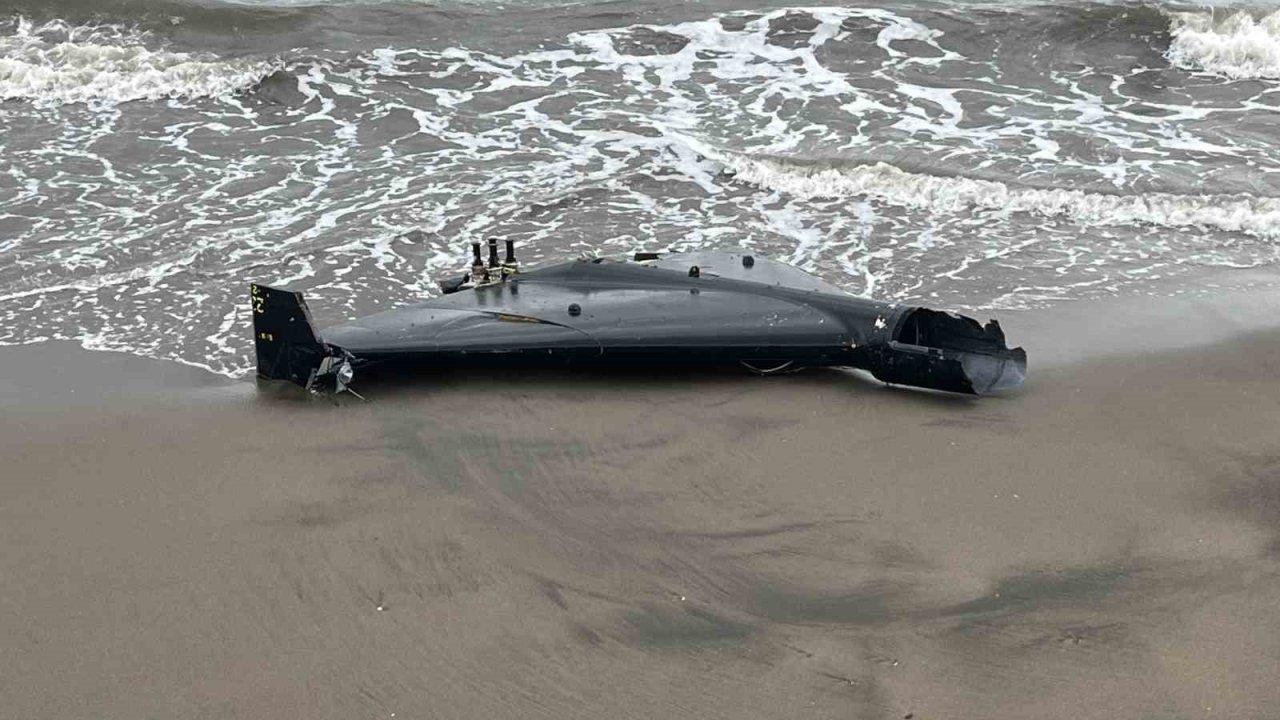 Ordu’da sahilde insansız hava aracı parçası bulundu