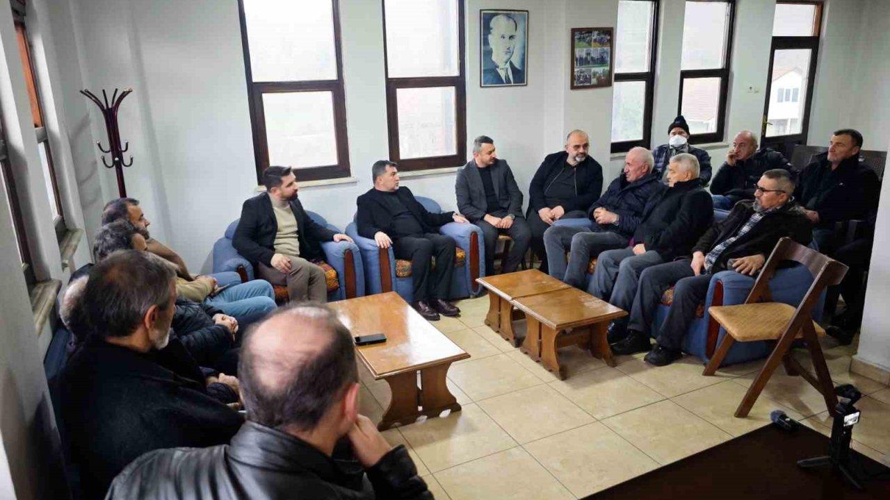 Öztürk ve Koç sahada incelemelerde bulundu