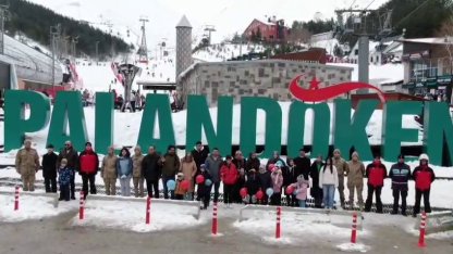 Palandöken’de şehit ve gazi ailelerine özel etkinlik