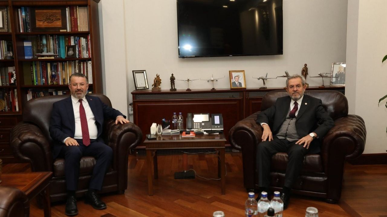 Rektör Kırışık’tan Ankara Üniversitesi Rektörü Ünüvar’a ziyaret