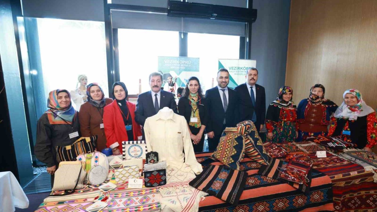 Samsun’da 600 yıllık belleme geleneği ve Tahtaköprü kilimi dokumacılığı yaşatılıyor