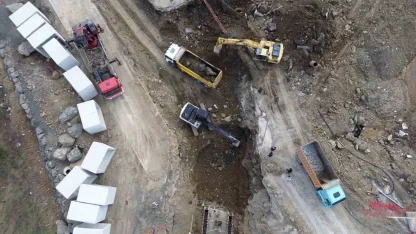 Samsun’da dereler taşkın riskine karşı ıslah ediliyor