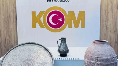 Samsun’da tarihi eser operasyonu: Helenistik sikkeler ve Osmanlı eserleri ele geçirildi