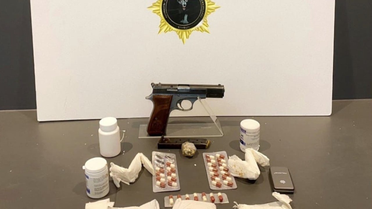 Samsun’da uyuşturucu operasyonu: 5 şüpheli gözaltında