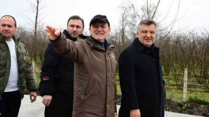 Terme’de yol seferberliği: Bin metrelik konforlu ulaşım