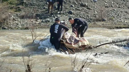 Tokat’ta kaybolan kadın dere yatağında ölü bulundu