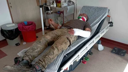 Tokat’ta otomobiliyle tarlaya düşen sürücü yaralandı