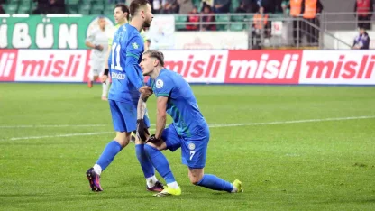 Trendyol Süper Lig: Çaykur Rizespor: 2 - Kocaelispor: 0 (Maç sonucu)