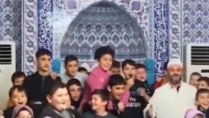 Türkeli’de minikler, ilahi akımına katıldı