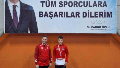 Türkiye güreş şampiyonasında ikinci oldu
