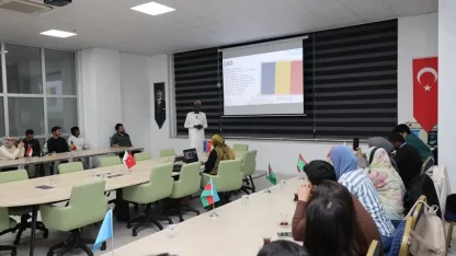 Uluslararası öğrencilerden "Benim Ülkem, Benim Kültürüm" etkinliği