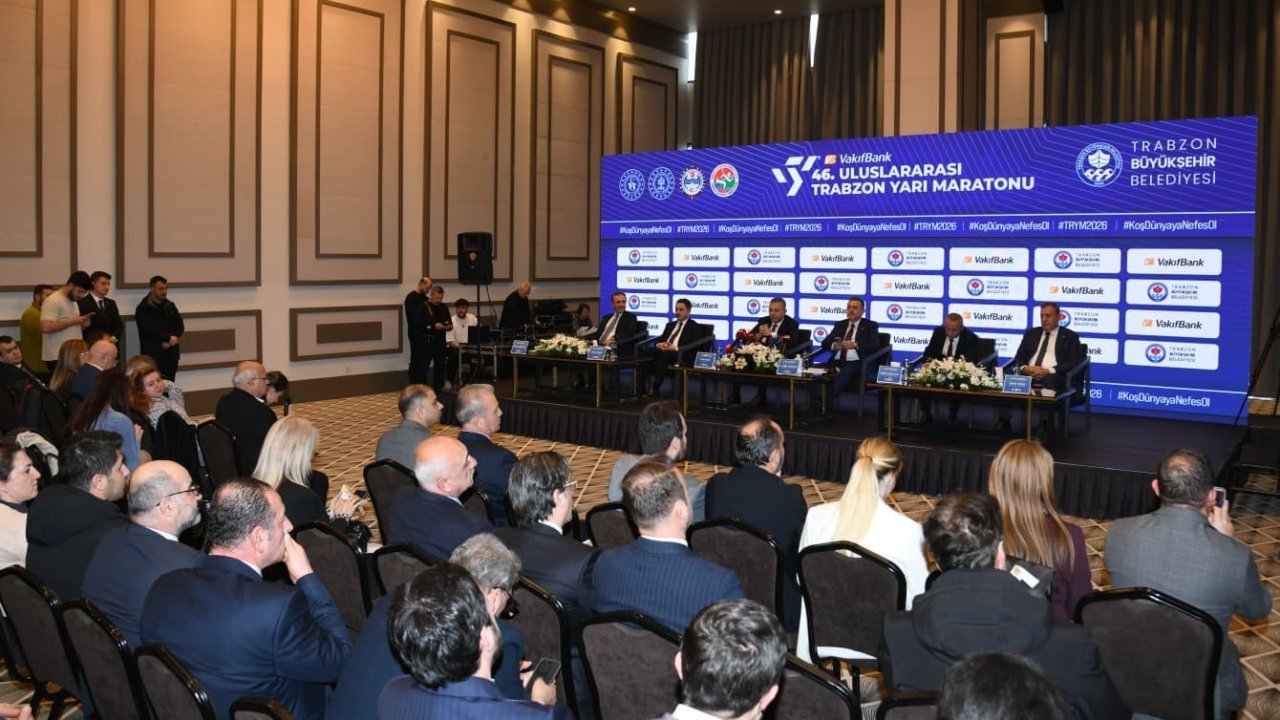 Uluslararası Trabzon Yarı Maratonu’nun tanıtım toplantısı yapıldı