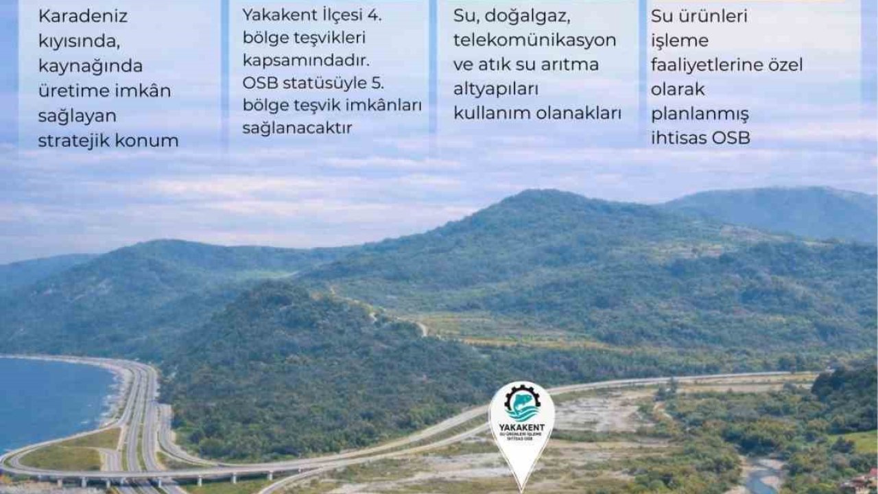 Yakakent Su Ürünleri İhtisas OSB’de arsa tahsisleri başladı