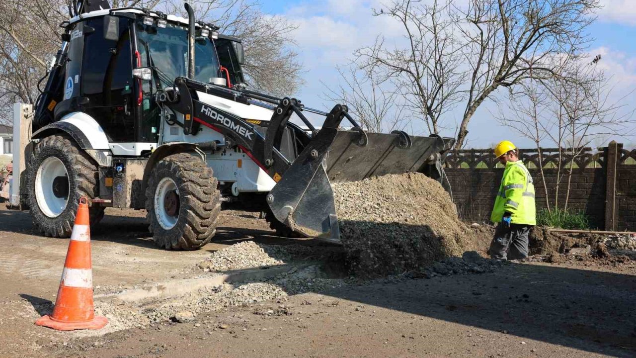 Yenilenen 6 bin 400 metrelik hat sayesinde su kayıpları son buldu