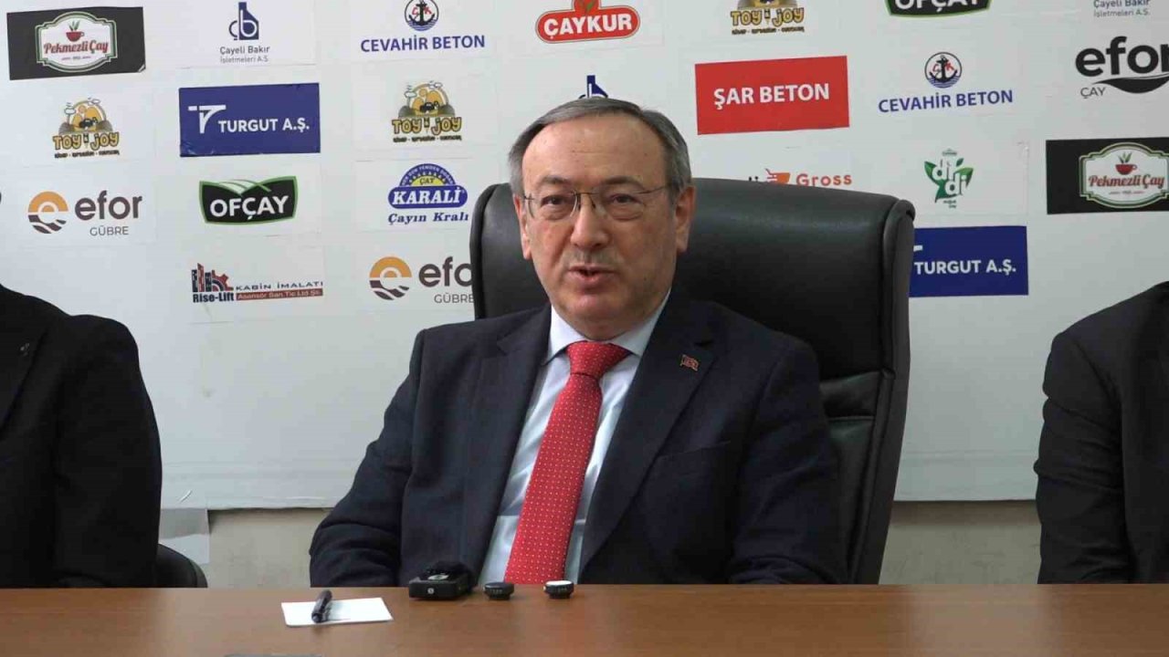 Yusuf Ziya Alim: "2025 yılında 160 bin ton da kuru çay olarak üretim yapıldı"