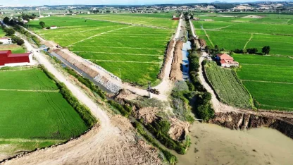 2,5 milyar TL’lik sulama projesi, 2 ilçe ve 14 mahalleye fayda sağlayacak