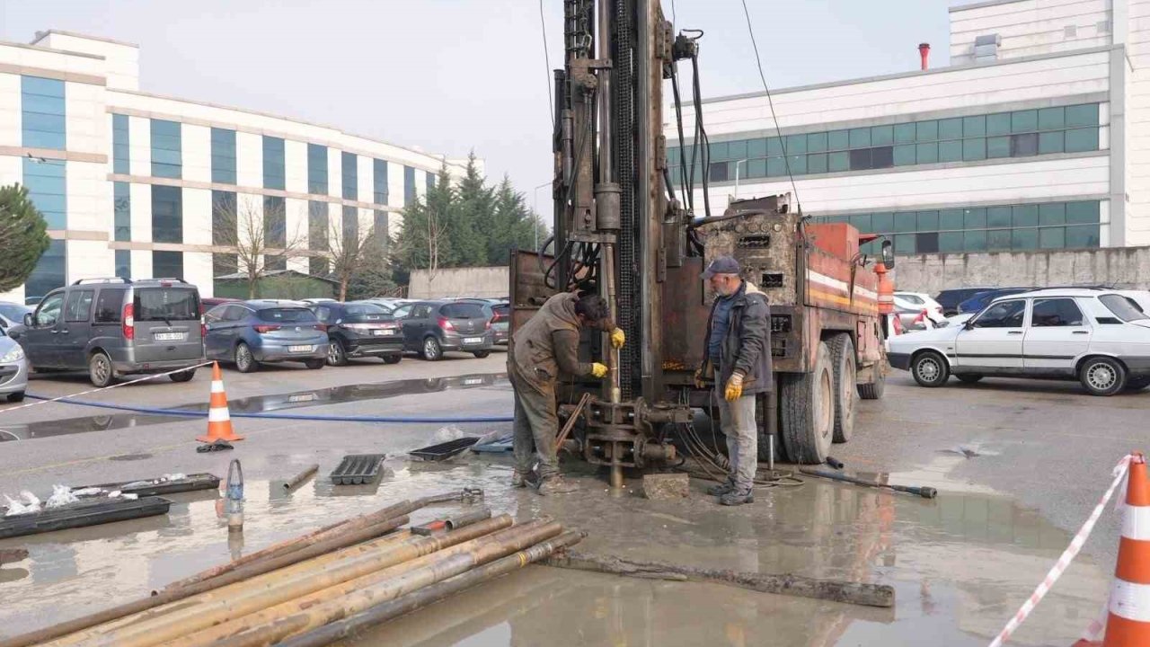 400 yataklı hastane yapımı için zemin etüt çalışmaları başladı