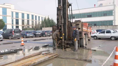 400 yataklı hastane yapımı için zemin etüt çalışmaları başladı