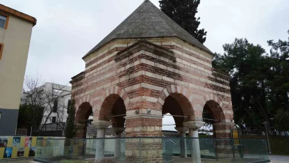 641 yıllık türbede Selçuklu, Osmanlı ve Bizans izleri bir arada