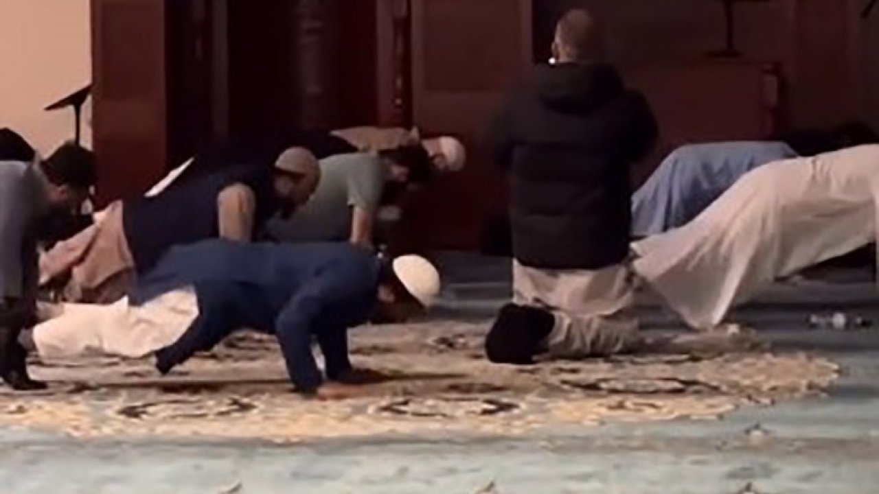 ABD’de yaşayan Trabzonlu imam teravih sonrası cemaate 61 şınav çektiriyor