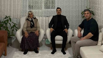 Akyaka Kaymakamı İsmail Demirtaş şehit ailesi ile iftar sofrasında buluştu