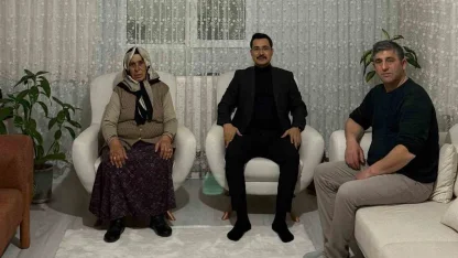 Akyaka Kaymakamı İsmail Demirtaş şehit ailesi ile iftar sofrasında buluştu