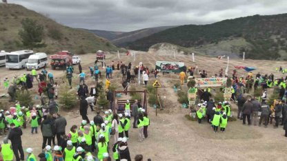 Amasya’da Orman Haftası etkinliği çocuk şenliğine dönüştü