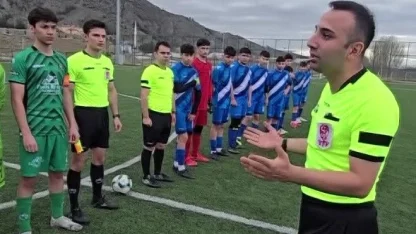 Amasya’da sahada sağlık görevlisi olmayınca hakem maçı oynatmadı