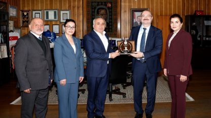 Azerbaycan Tıp Üniversitesi ile akademik iş birliği görüşmesi gerçekleştirildi