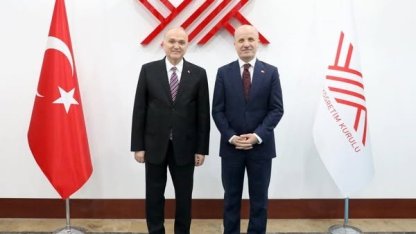 Başkan Özlü, YÖK başkanı ile görüştü
