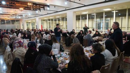 Başkan Sunar’dan Palandökenli esnaf kadınlara iftar