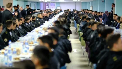 Bayburt POMEM öğrencileri iftar sofrasında buluştu