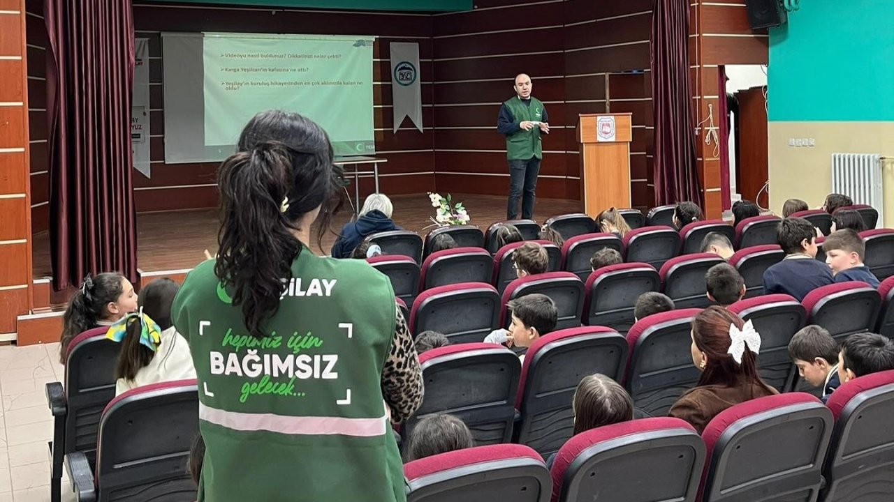 Bayburt’ta Yeşilay Haftası dolayısıyla çeşitli etkinlikler yapıldı