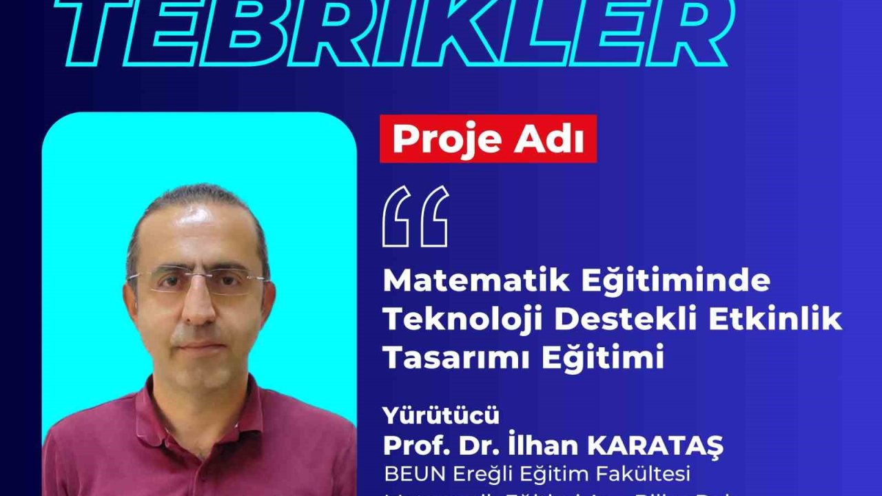 BEUN’lu akademisyenin yer aldığı projeye TÜBİTAK’tan destek