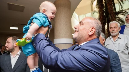 Bu ilçede bebek sahibi olan ailelere 6 bin TL nakdi destek