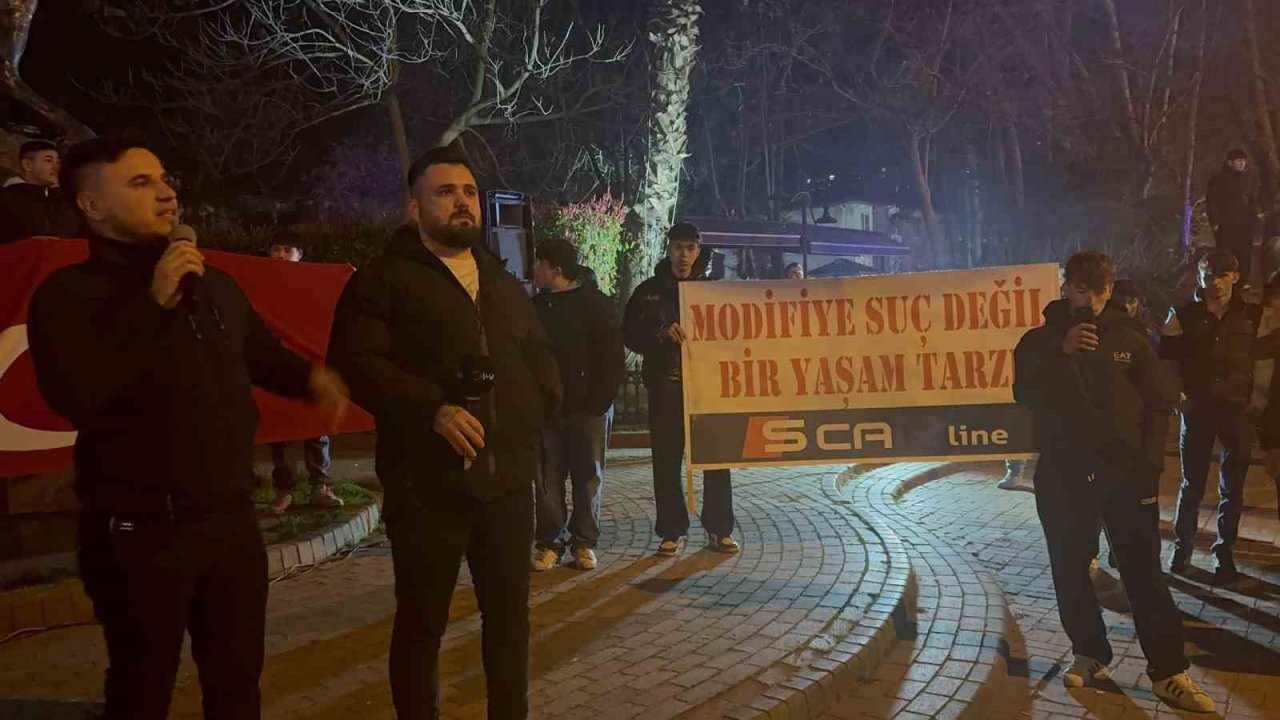 Çaycuma’da modifiye tutkunları, "Modifiye suç değil, yaşam tarzıdır"