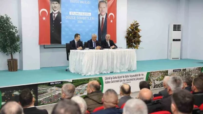Düzce sohbetlerinin ikincisi Çilimli ilçesinde gerçekleşti