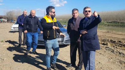 Düzce’de köy yollarında onarım ve bakım incelemesi yapıldı