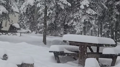 Düzce’nin yüksek kesimleri beyaza büründü: Kar kalınlığı 40 santimetreye ulaştı