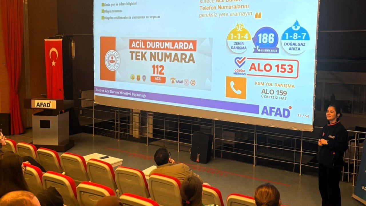 Geleceğin lojistikçileri afetlere hazırlanıyor