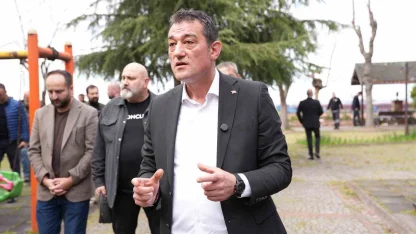 Giresun’da izinsiz olduğu belirtilen sondaj çalışması belediye tarafından durduruldu