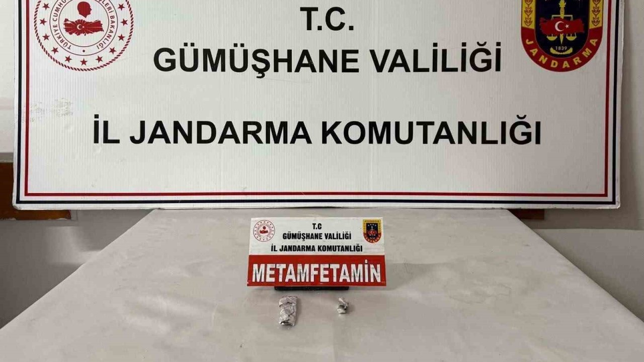 Gümüşhane’de uyuşturucu operasyonlarında iki şüpheli yakalandı