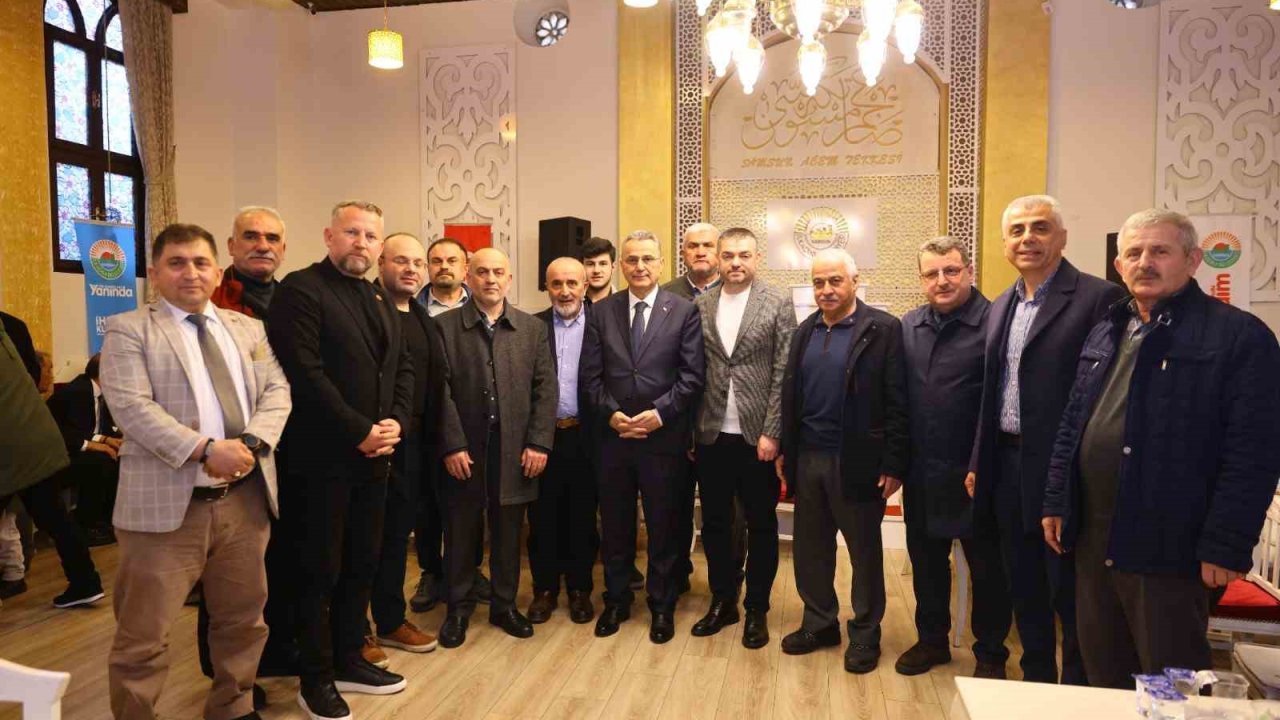 İlkadım’da bayramlaşma programına yoğun katılım