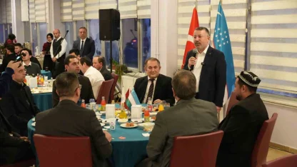 Karabük Üniversitesinde Türkiye Yüzyılı ve Özbekistan iftarı
