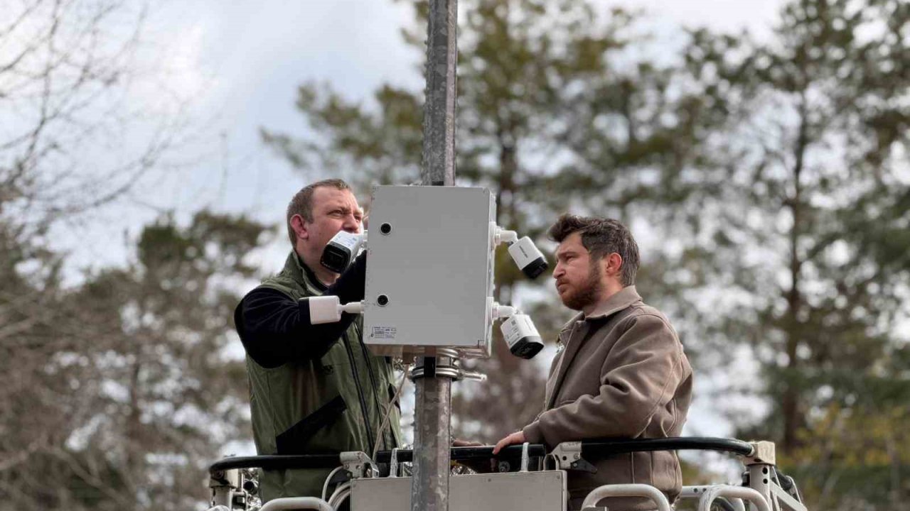 Karabük’te parklara güvenlik kameraları yerleştiriliyor