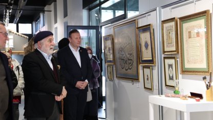 Kartepe’de ebru sanatı konuşuldu