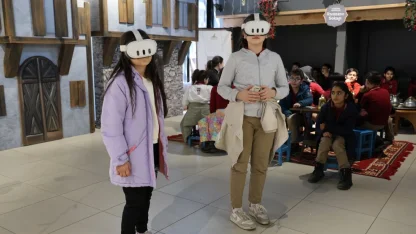 Kartepe’de öğrenciler gelenekle teknolojiyi bir arada yaşadı