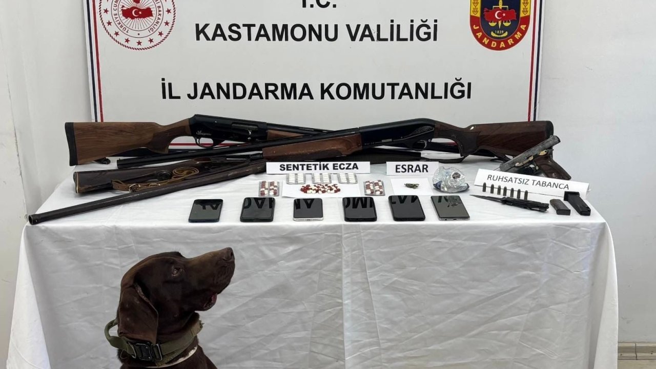 Kastamonu’da uyuşturucu operasyonu: 3 tutuklama