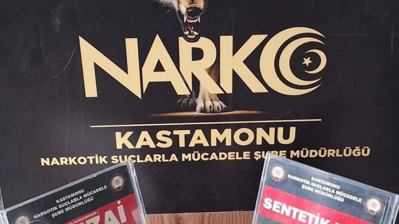 Kastamonu’da uyuşturucu operasyonu