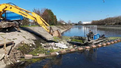 Kocaeli’de 12 metreküp atık denize ulaşmadan toplandı